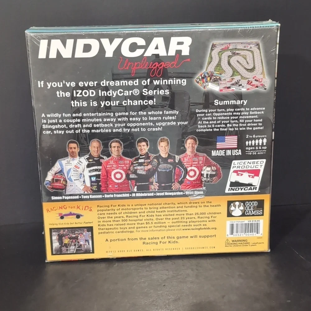 IndyCar Unplugged New In Box Racing Board Game. - Picture 6 of 7